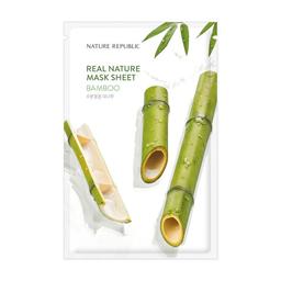 Nature Republic Real Nature Bamboo Mask Sheet 23ml view 1