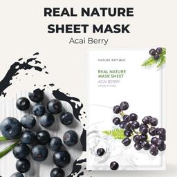Nature Republic Real Nature Acai Berry Mask Sheet 23ml view 3