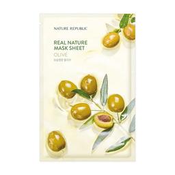 Nature Republic Real Nature Olive Mask Sheet 23ml view 1