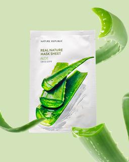 Nature Republic Real Nature Aloe Mask Sheet 23ml view 2