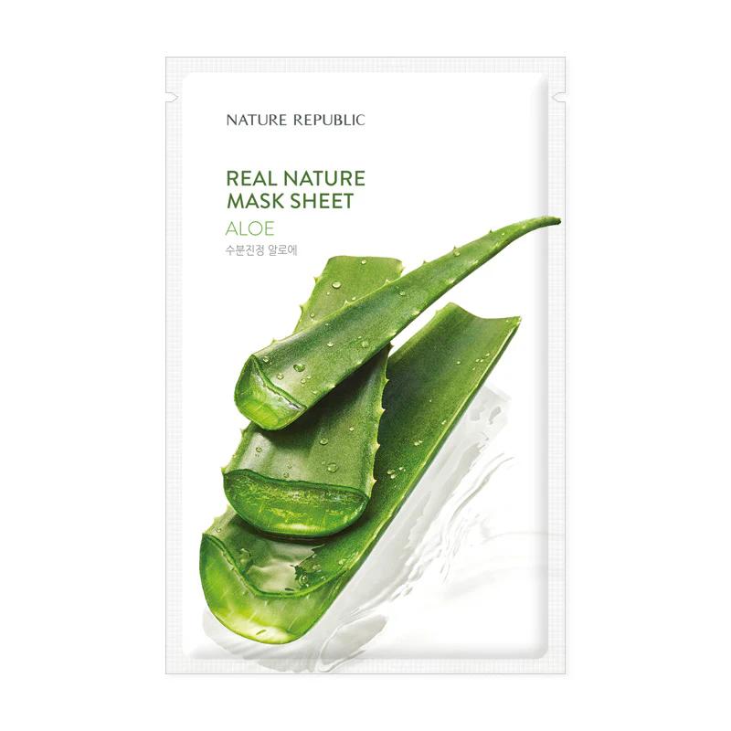 Nature Republic Real Nature Aloe Mask Sheet 23ml view 1