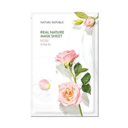 Nature Republic Real Nature Rose Mask Sheet 23ml view 1