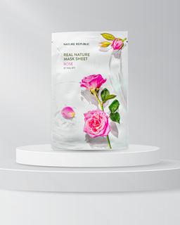 Nature Republic Real Nature Rose Mask Sheet 23ml view 2