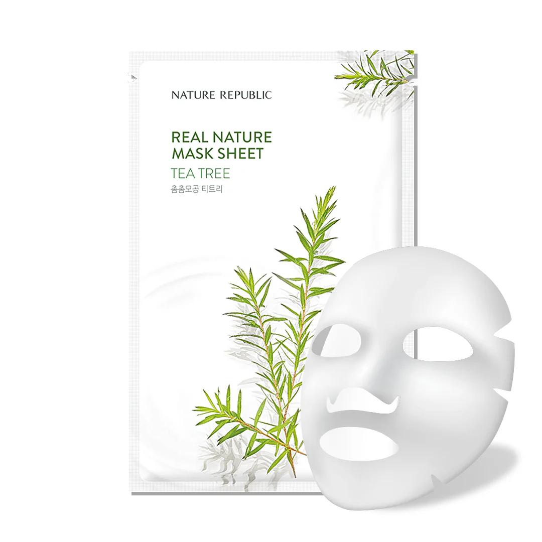 Nature Republic Real Nature Tea Tree Mask Sheet 23ml view 2