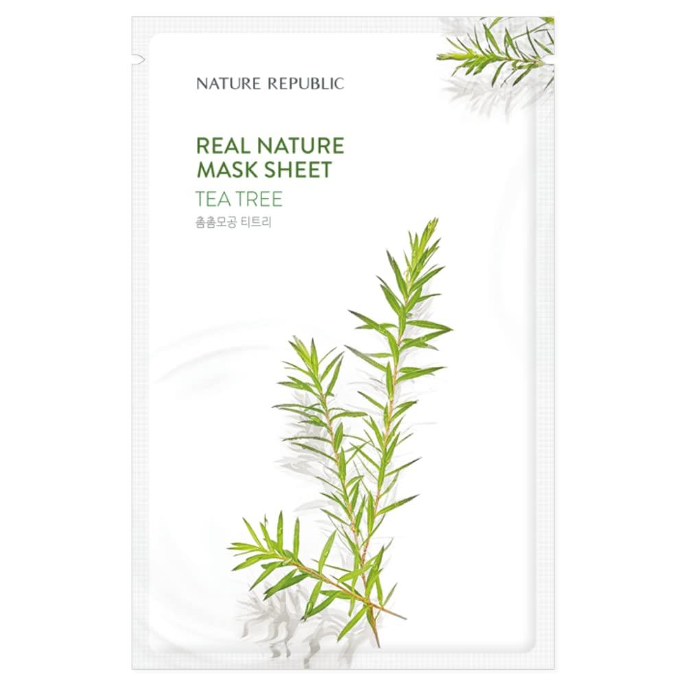 Nature Republic Real Nature Tea Tree Mask Sheet 23ml view 1