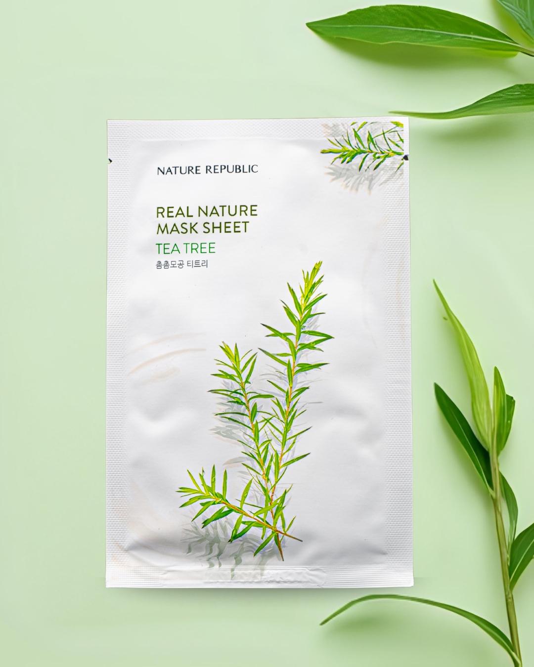 Nature Republic Real Nature Tea Tree Mask Sheet 23ml view 3
