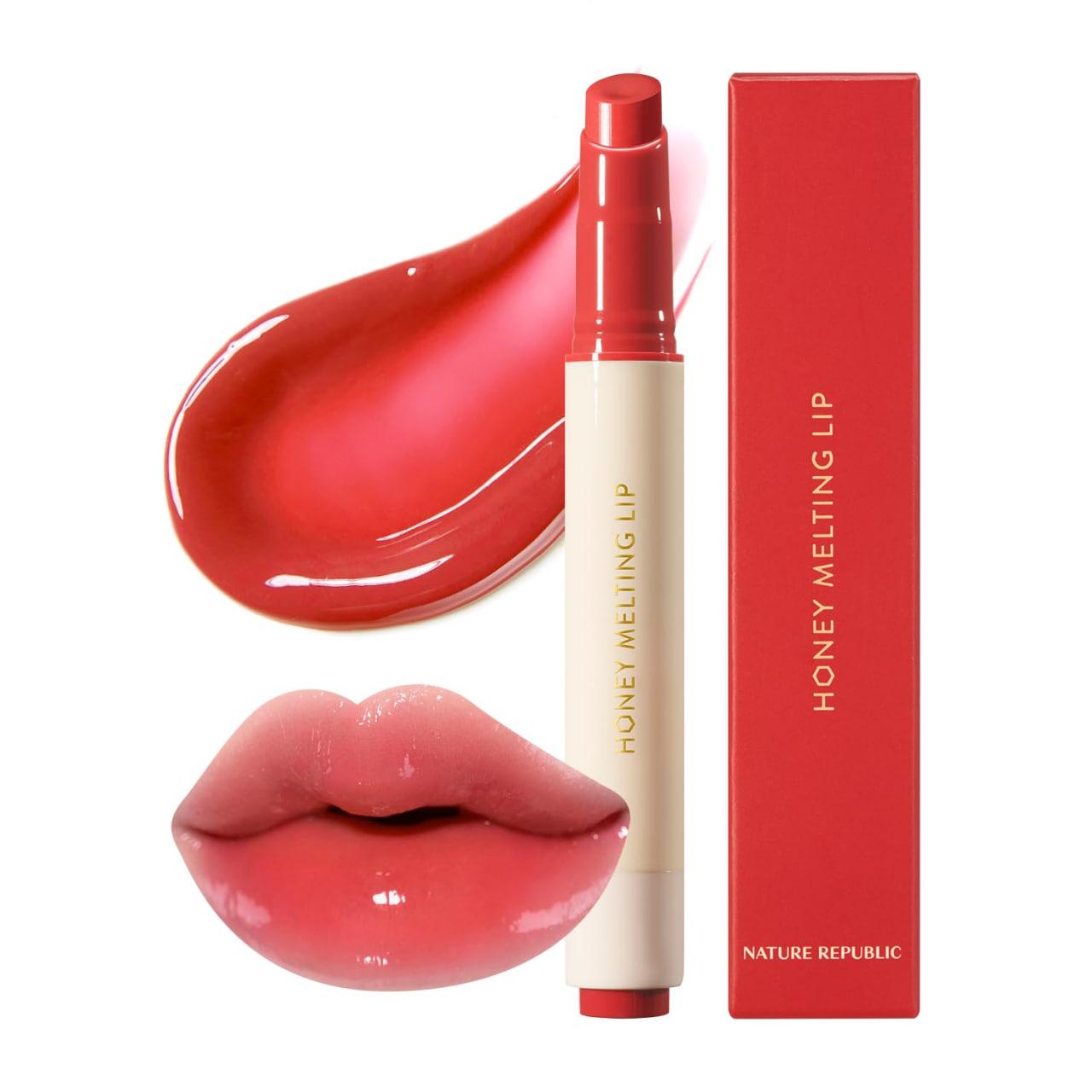 Nature Republic Honey Melting Lip 04 Pomegranate 2.7g view 1