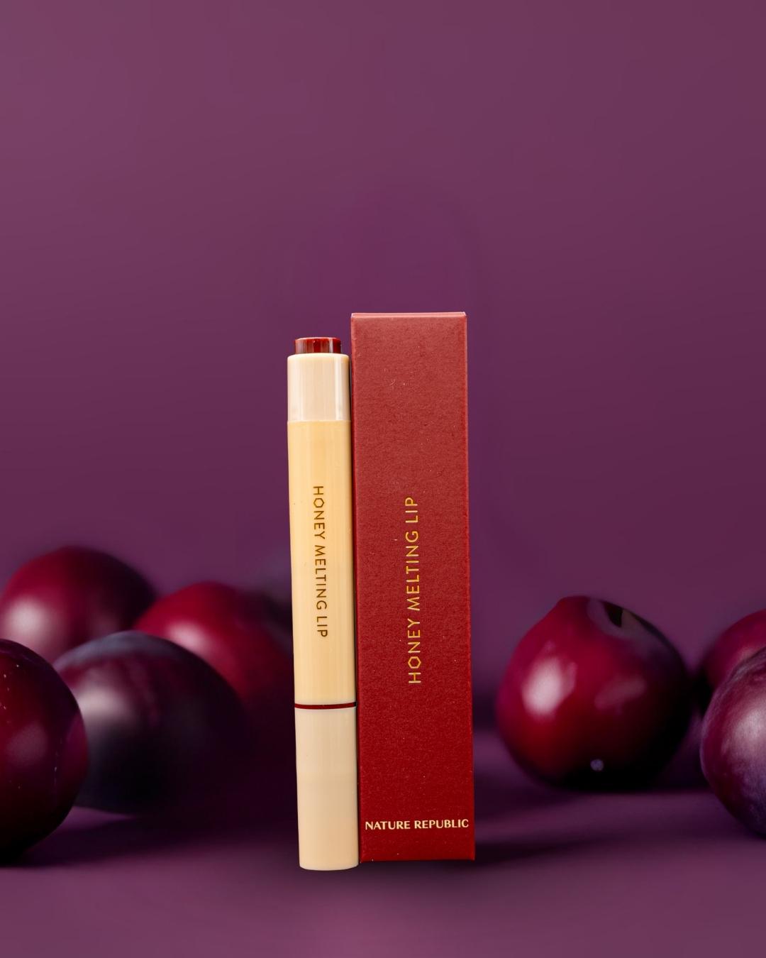 Nature Republic Honey Melting Lip 05 Plum 2.7g view 2