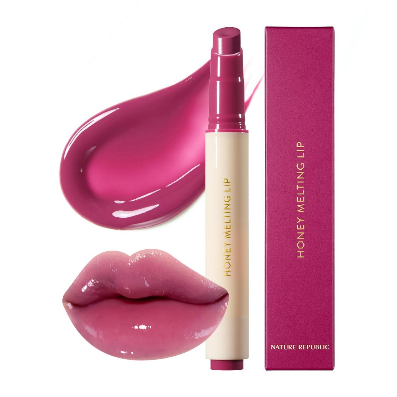 Nature Republic Honey Melting Lip 09 Grape 2.7g view 1