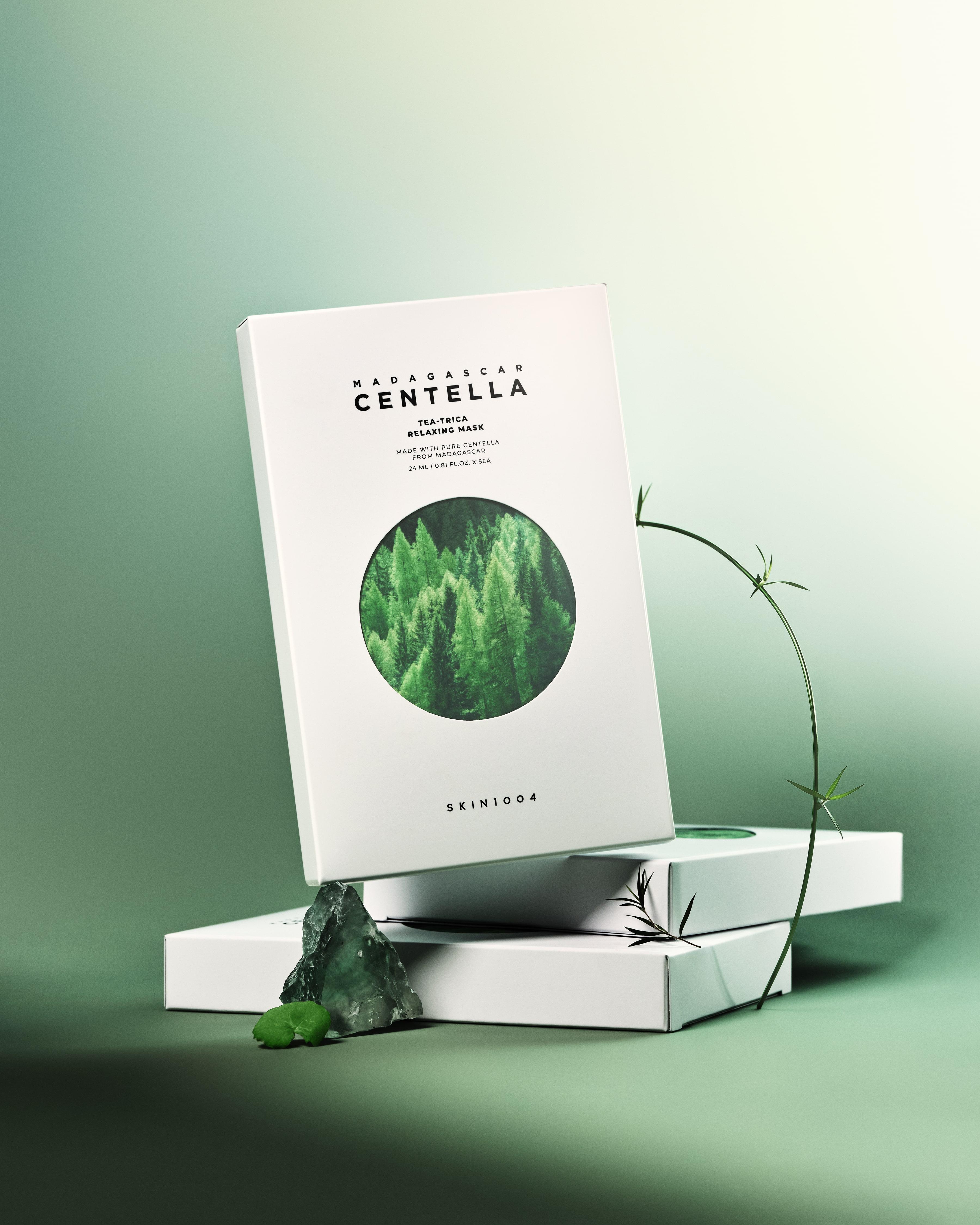 SKIN1004 Madagascar Centella Tea-Trica Relaxing Mask 24ml x 5ea view 1