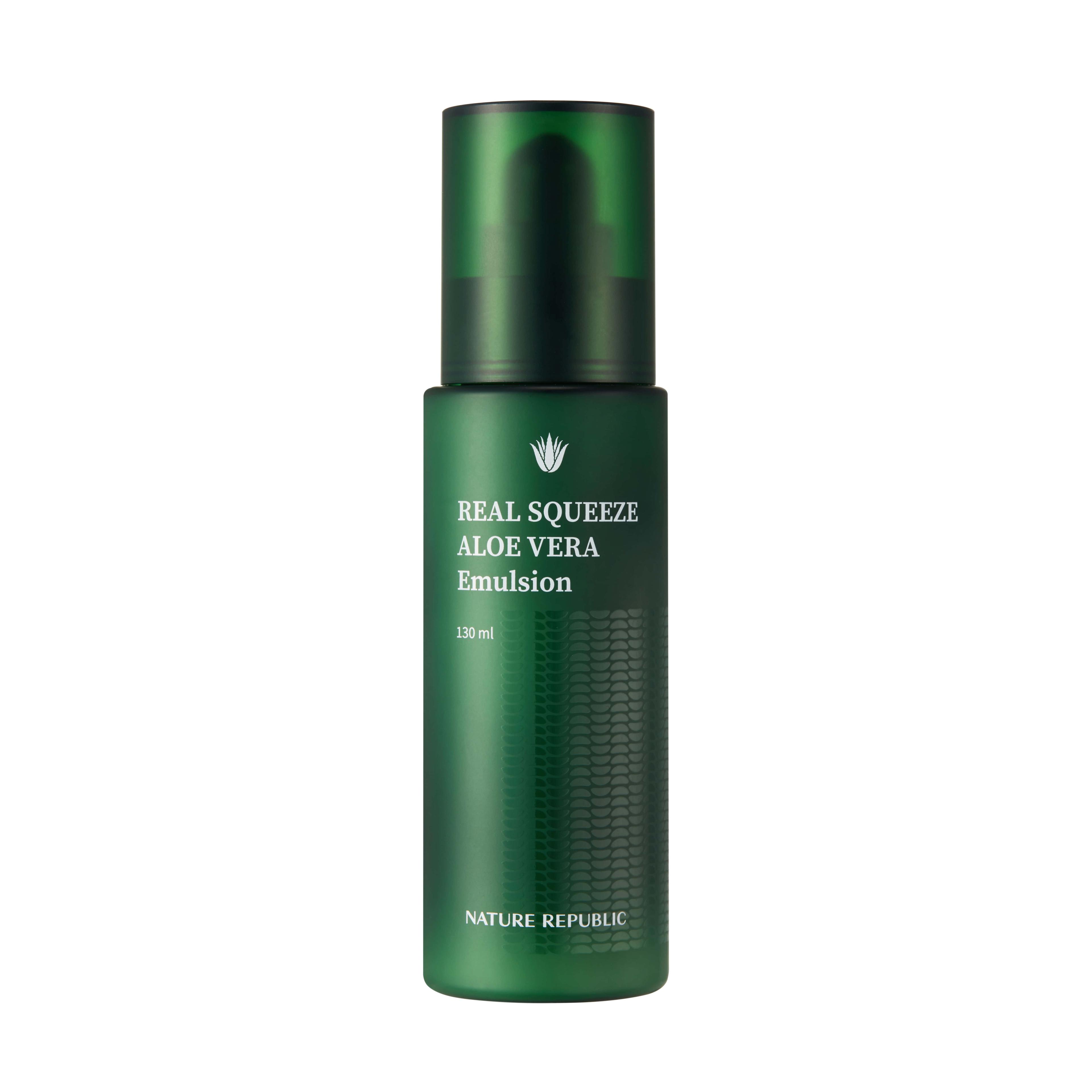Nature Republic Real Squeeze Aloe Vera Emulsion 130ml