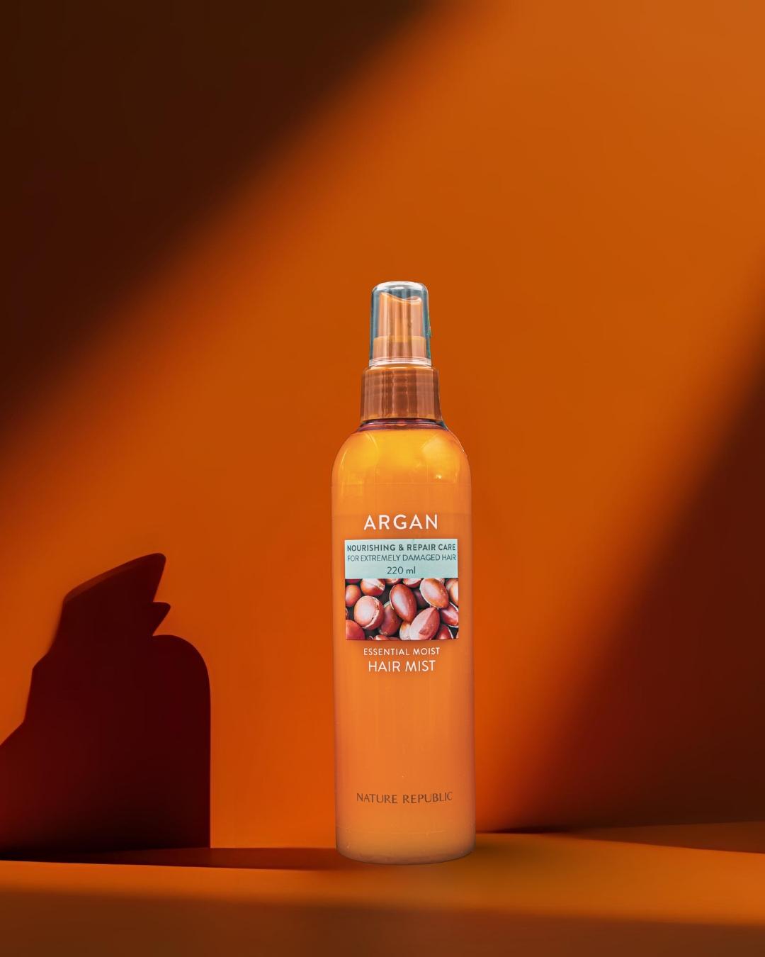 Nature Republic Argan Essential Moist Hair Mist 220ml