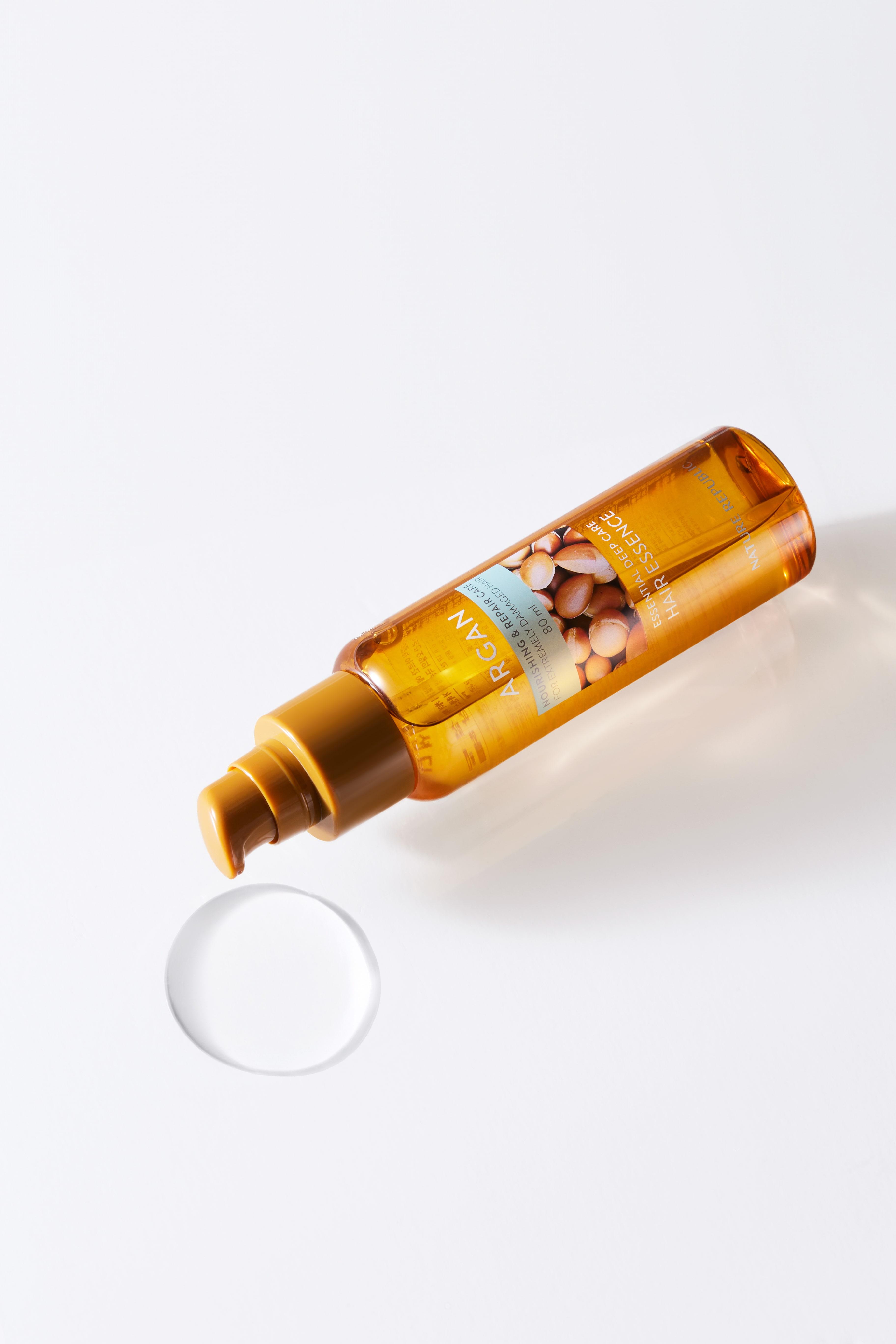 Nature Republic Argan Essential Deep Care Hair Essence 80ml view 2