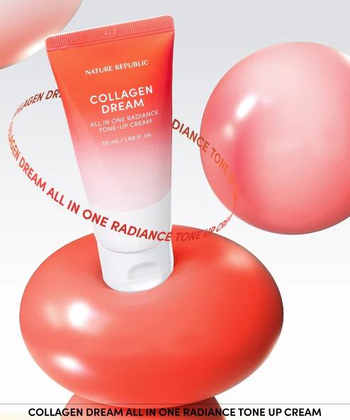Nature Republic Collagen Dream All In One Radiance Tone-Up Cream 50ml  view 2