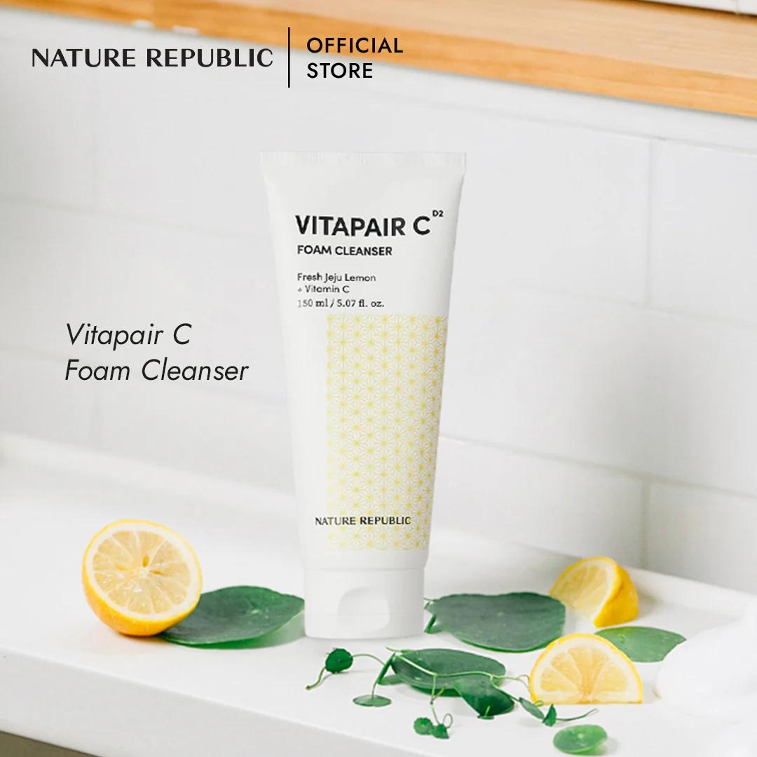 Nature Republic Vitapair C Foam Cleanser 150ml view 2