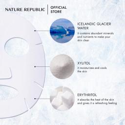 Nature Republic Cryo Icing Hydrating Mask Sheet 27ml view 4