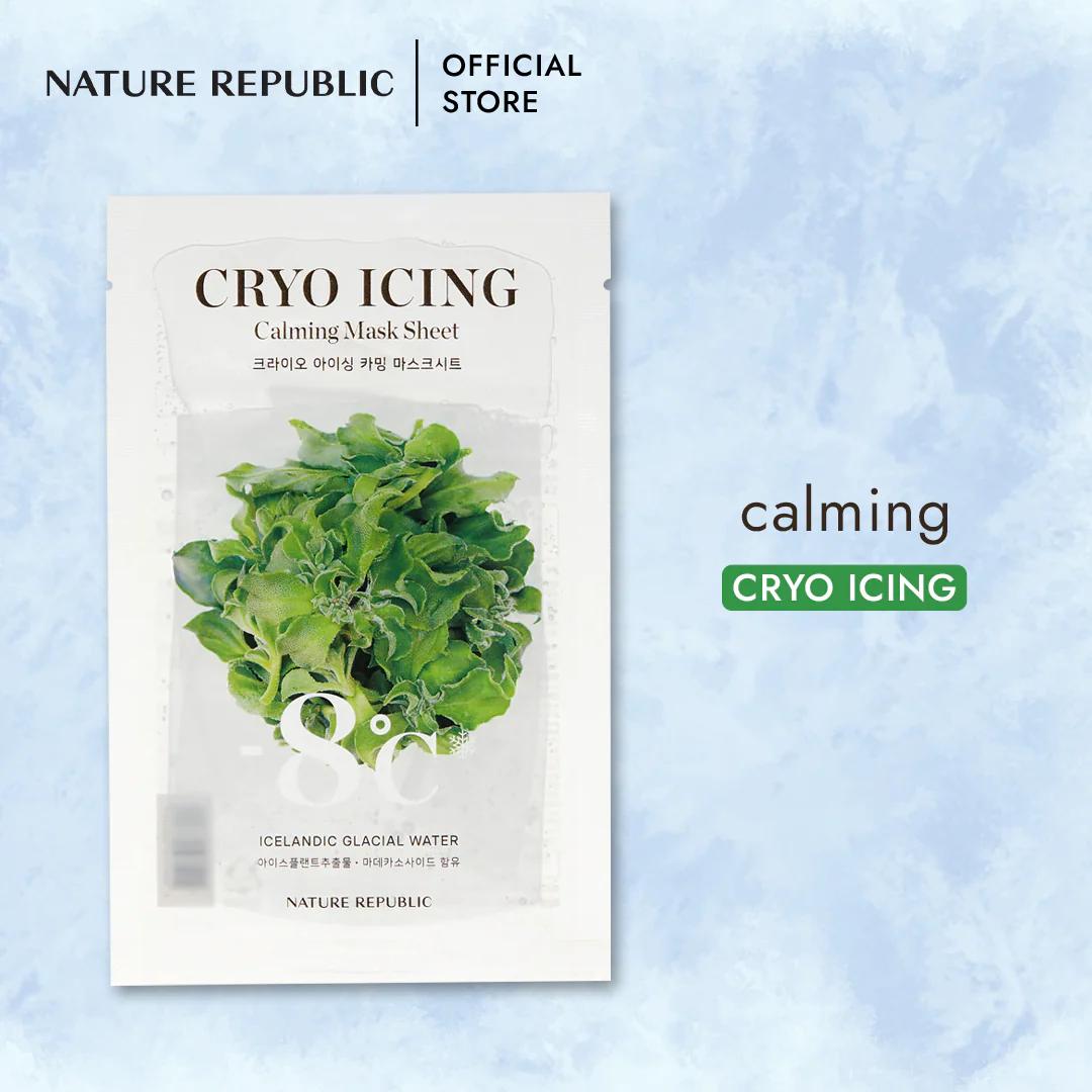 Nature Republic Cryo Icing Calming Mask Sheet 27ml view 3