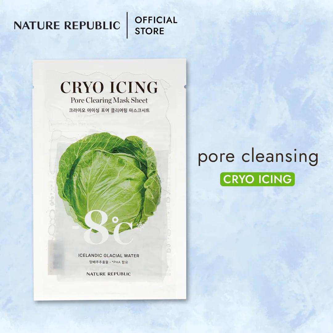 Nature Republic Cryo Icing Pore Clearing Mask Sheet 27ml view 3