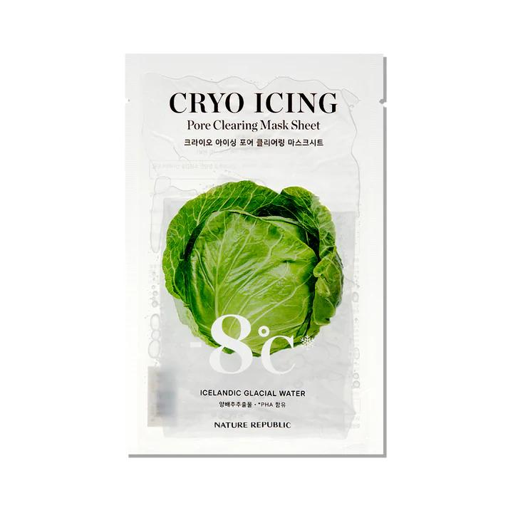 Nature Republic Cryo Icing Pore Clearing Mask Sheet 27ml