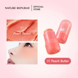 Nature Republic Butter Melting Stick Blusher 01 Peach Butter 7.5g view 3