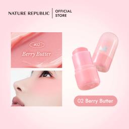 Nature Republic Butter Melting Stick Blusher 02 Berry Butter 7.5g view 3