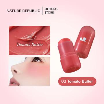 Nature Republic Butter Melting Stick Blusher 03 Tomato Butter 7.5g view 3