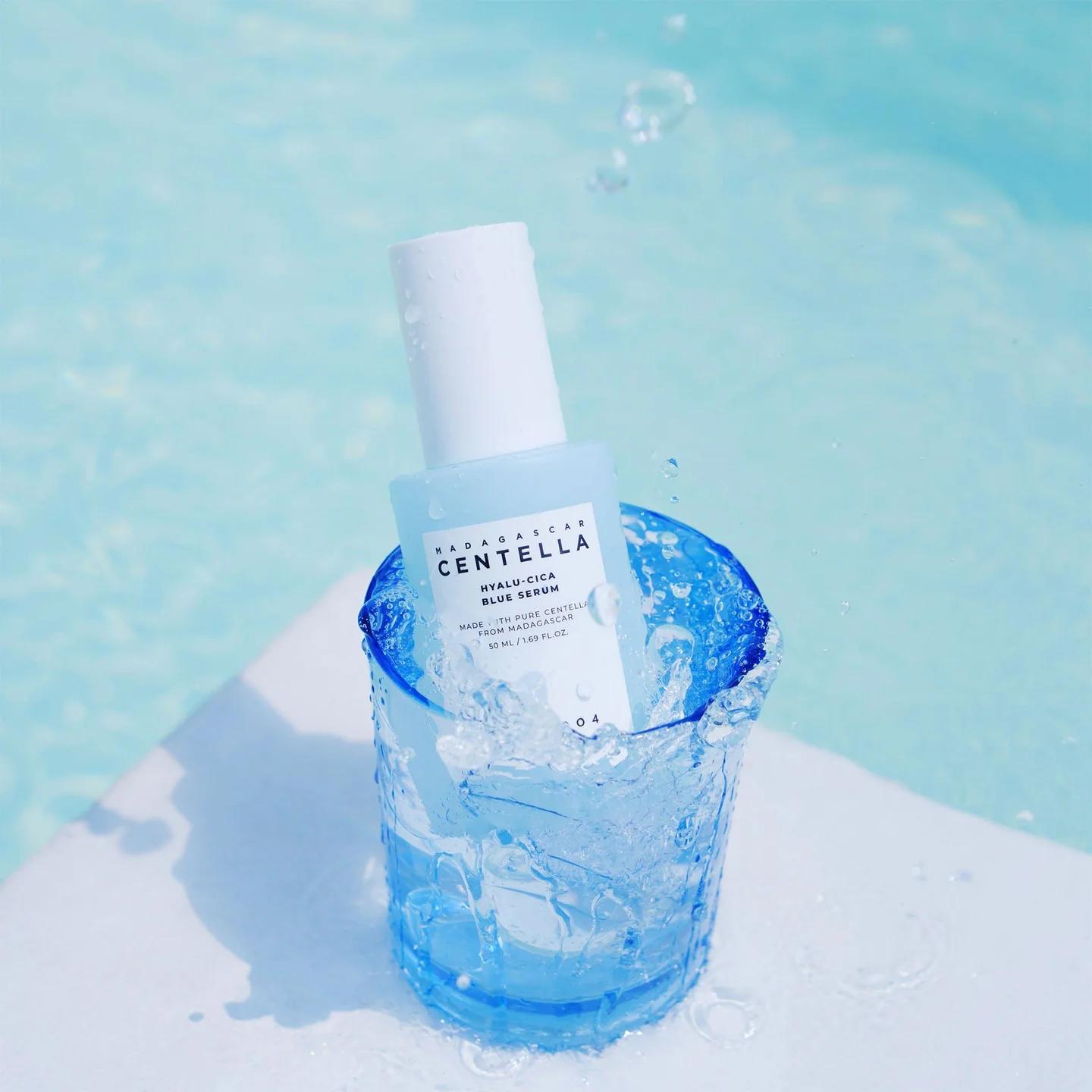 SKIN1004 Madagascar Centella Hyalu-Cica Blue Serum 50ml view 3
