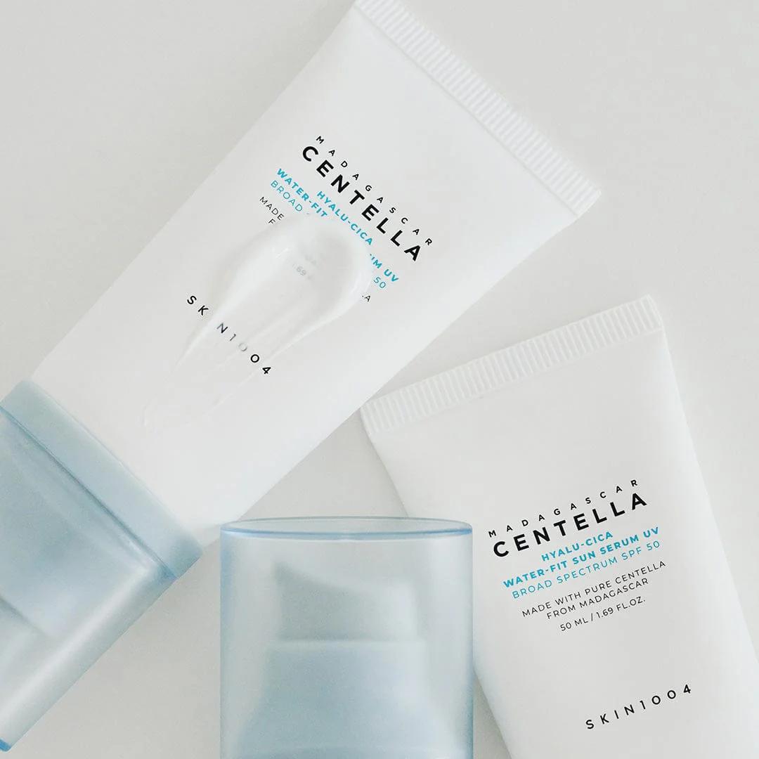 Skin1004 Madagascar Centella Hyalu-Cica Water-Fit Sun Serum Twin Pack (50ml*2) view 2