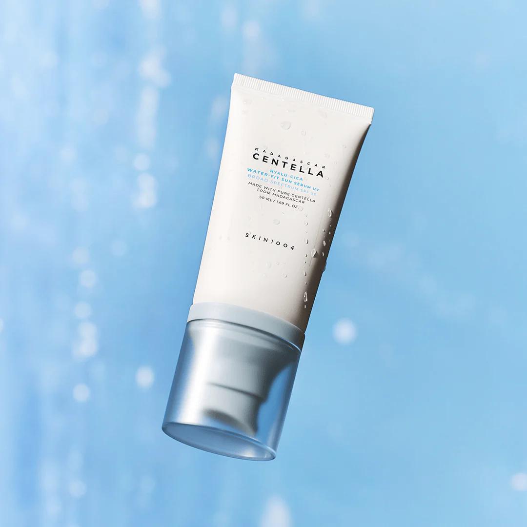 Skin1004 Madagascar Centella Hyalu-Cica Water-Fit Sun Serum Twin Pack (50ml*2) view 3