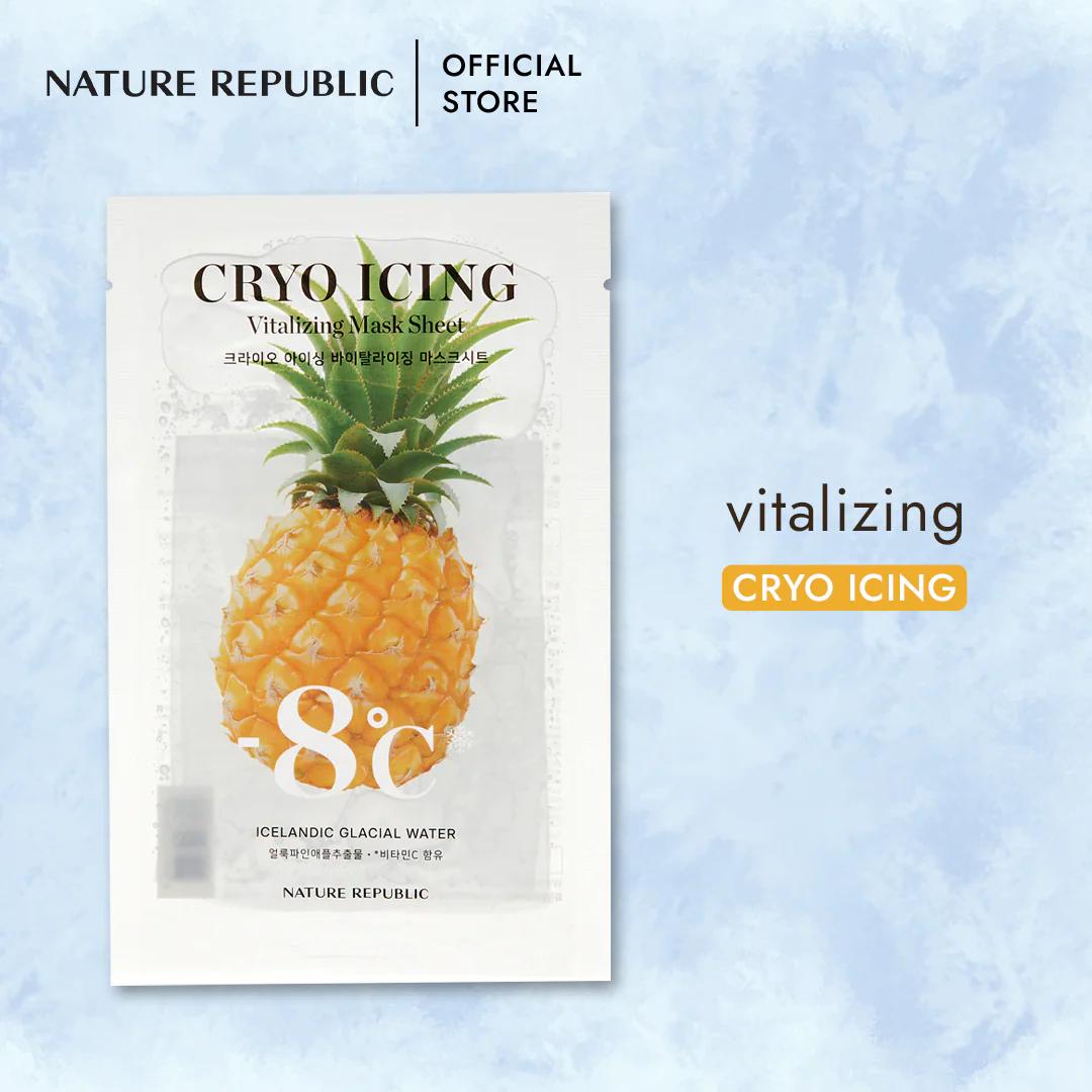 Nature Republic Cryo Icing Vitalizing Mask Sheet 27ml view 3