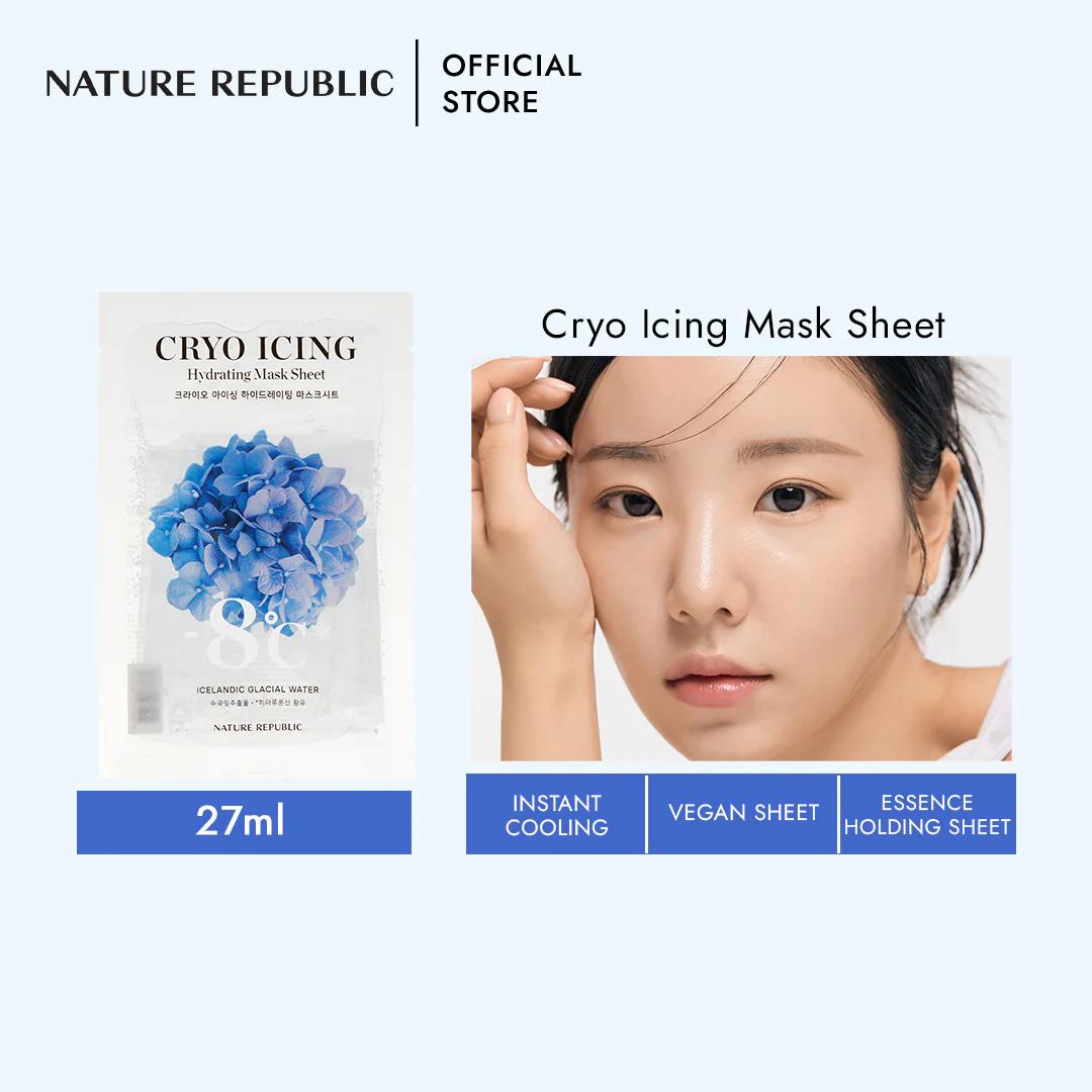 Nature Republic Cryo Icing Hydrating Mask Sheet view 3