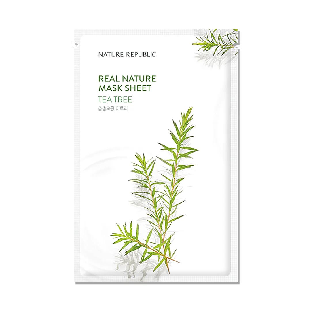 Nature Republic Real Nature Tea Tree Mask Sheet 23ml view 1