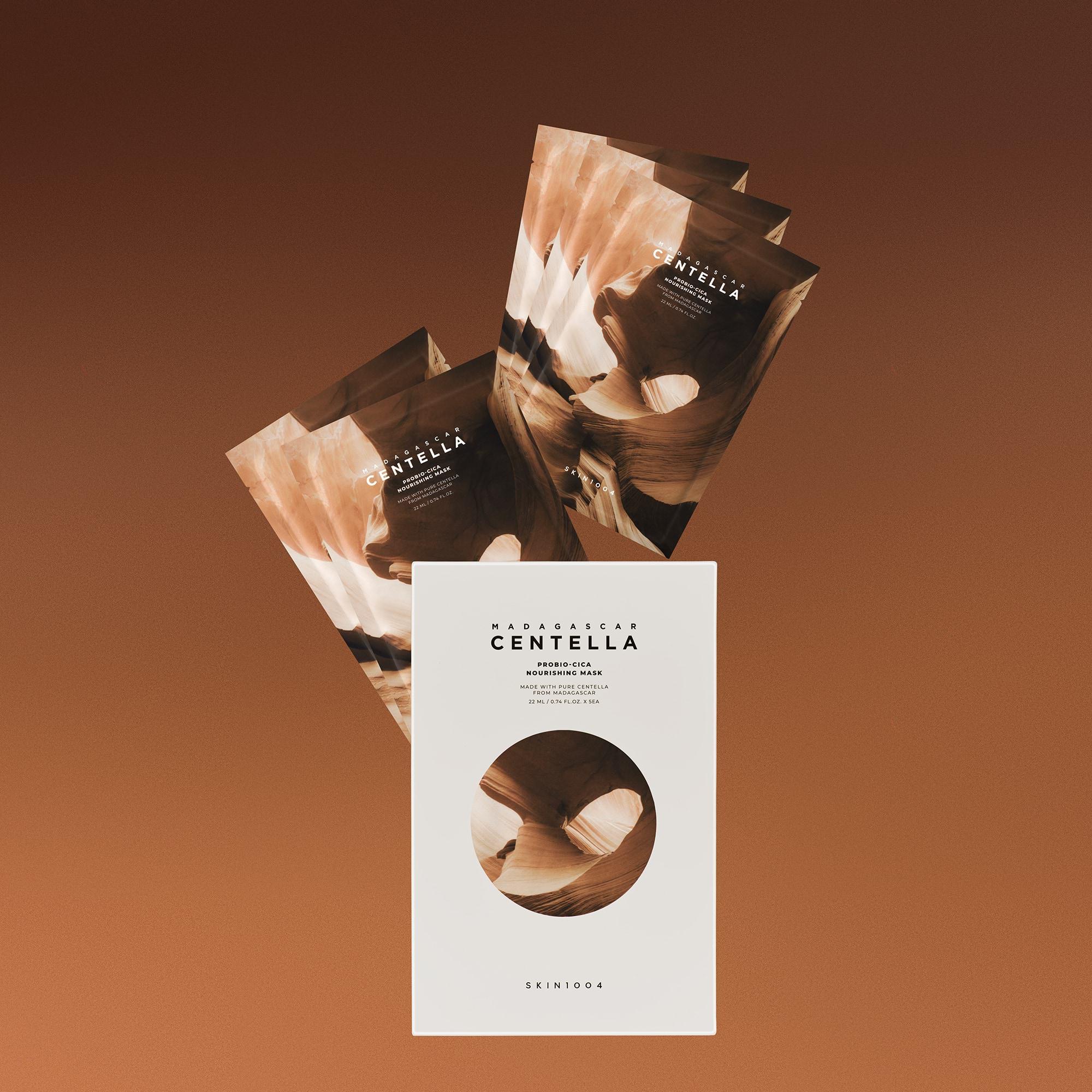 Skin1004 Madagascar Centella Probio-Cica Nourishing Mask 23ml*5 view 4