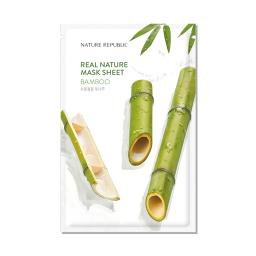 Nature Republic Real Nature Bamboo Mask Sheet 23ml
