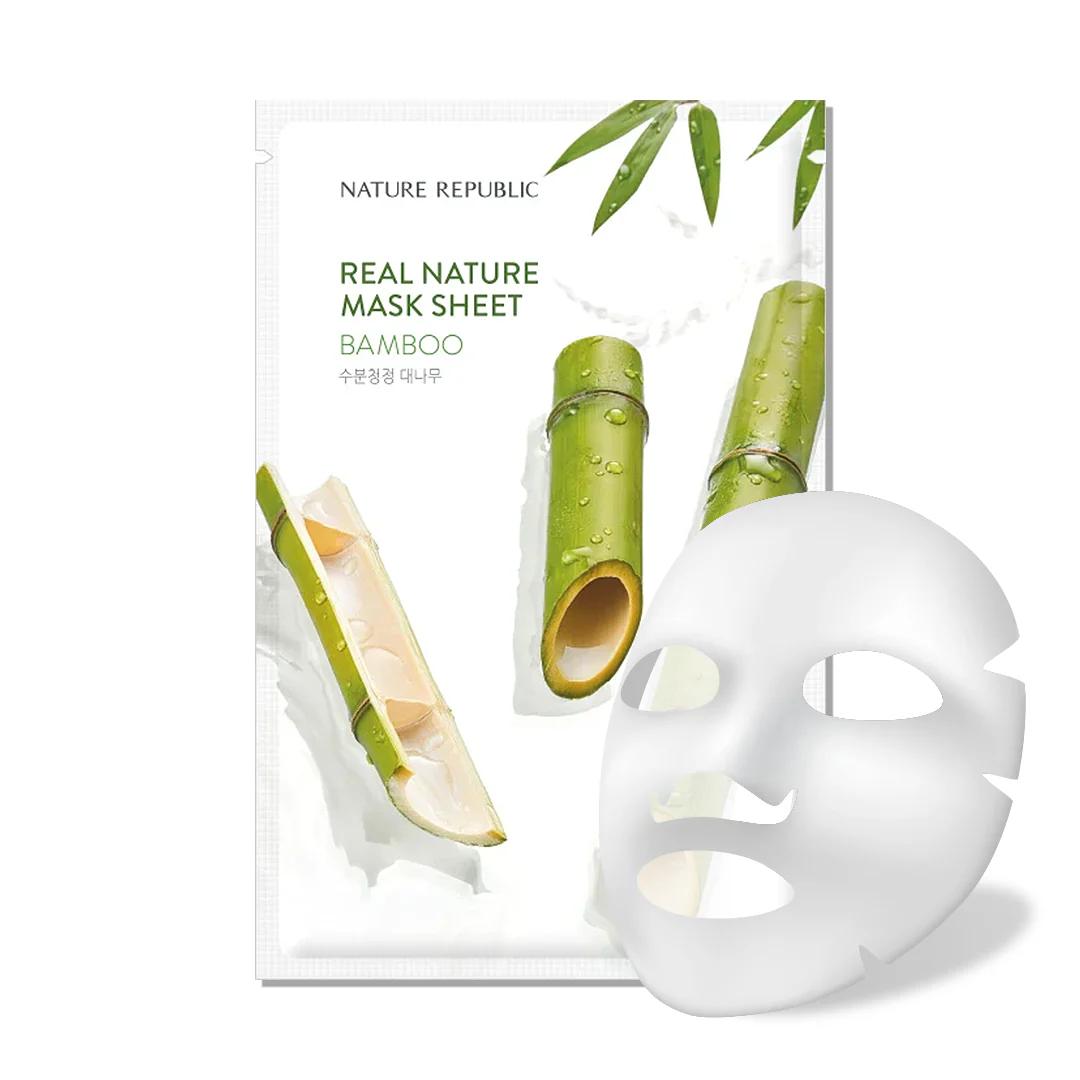 Nature Republic Real Nature Bamboo Mask Sheet 23ml view 2