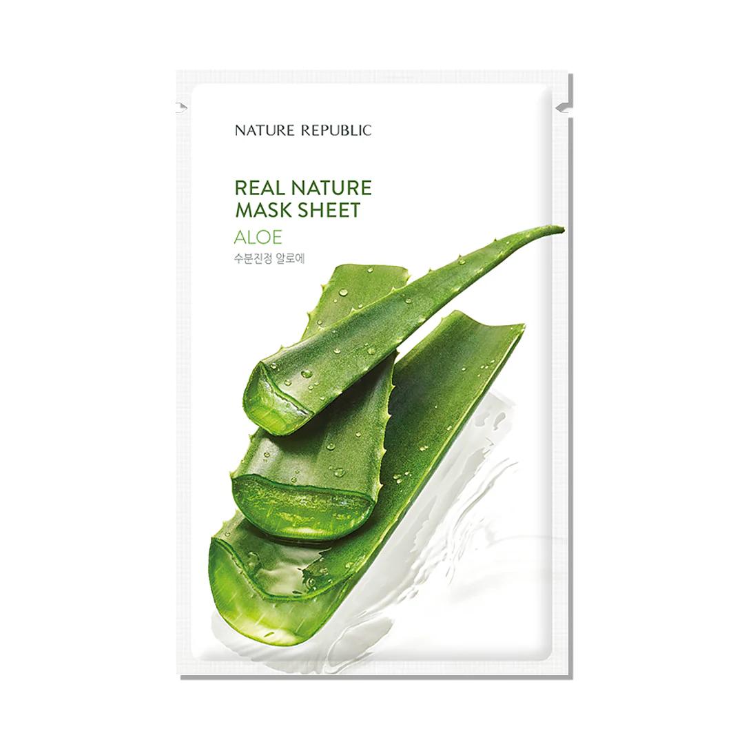 Nature Republic Real Nature Aloe Mask Sheet 23ml view 1
