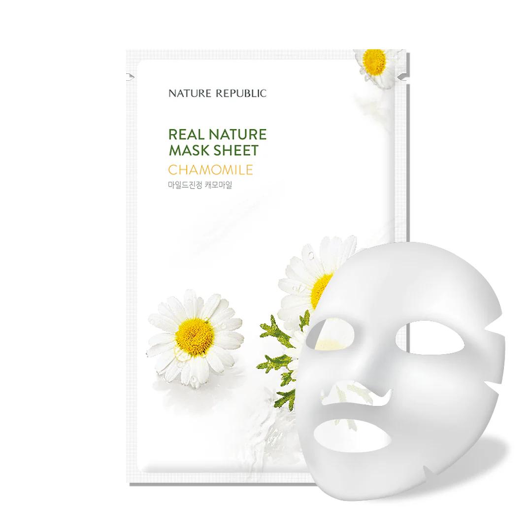 Nature Republic Real Nature Chamomile Mask Sheet 23ml view 2