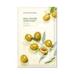 Nature Republic Real Nature Olive Mask Sheet 23ml