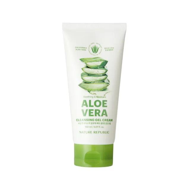 Nature Republic Soothing & Moisture Aloe Vera Cleansing Gel Cream 150ml view 1