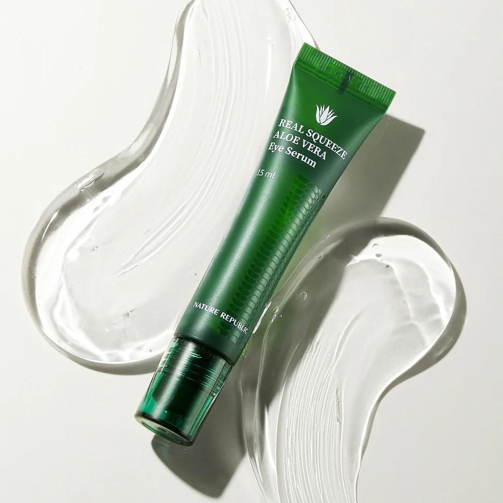 Nature Republic Real Squeeze Aloe Vera Eye Serum 15ml view 2