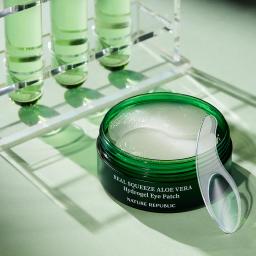 Nature Republic Real Squeeze Aloe Vera Hydrogel Eye Patch 90g view 3