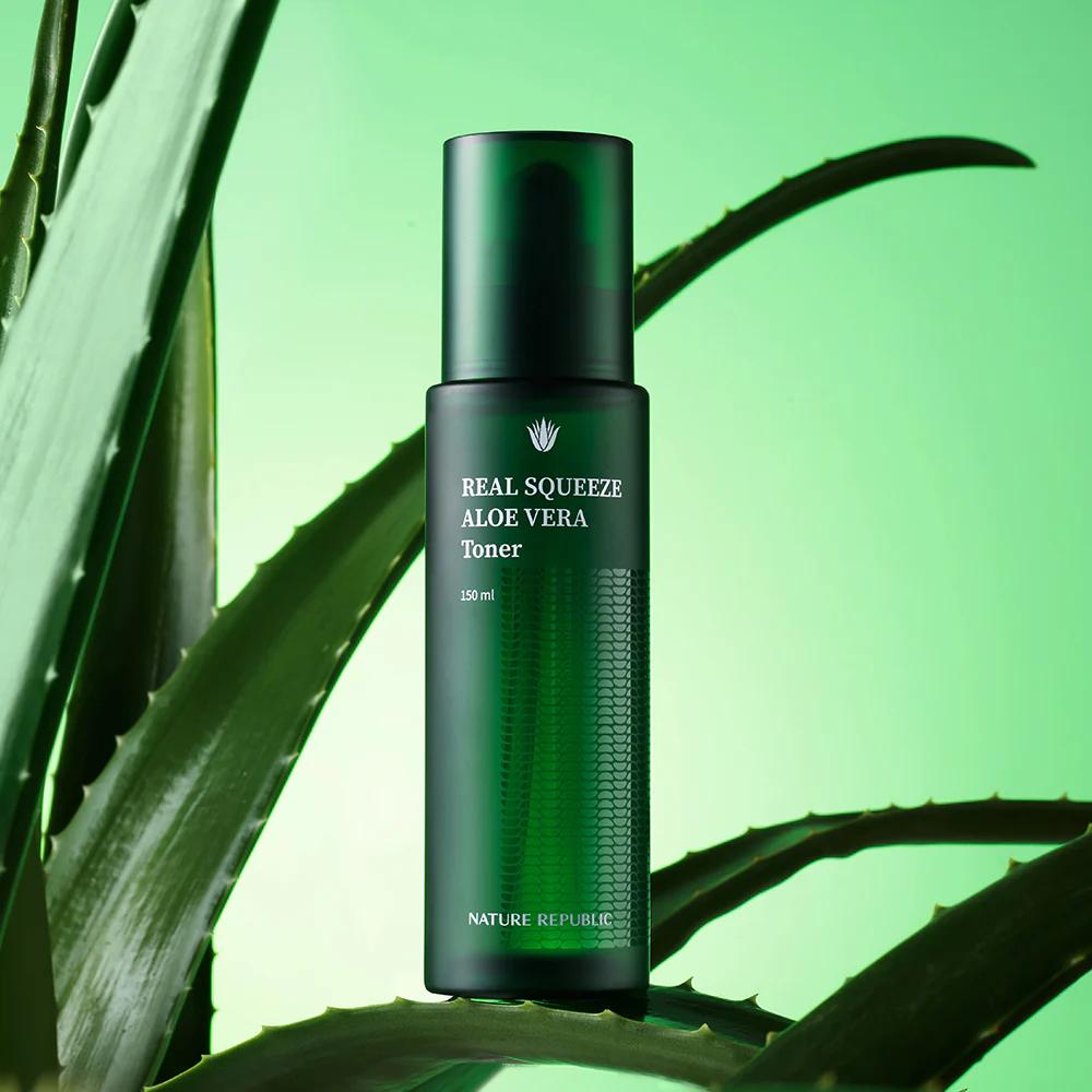 Nature Republic Real Squeeze Aloe Vera Toner 150ml view 3