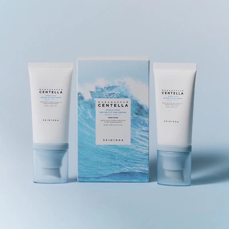 SKIN1004 Madagascar Centella Hyalu-Cica Water-Fit Sun Serum Twin Pack 50ml*2 view 2