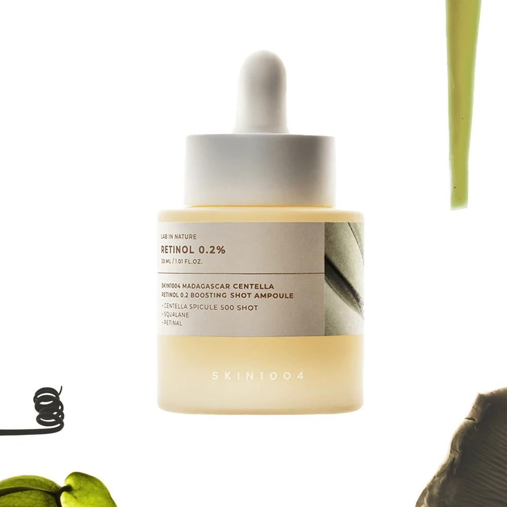 SKIN1004 Madagascar Centella Retinol 0.2 Boosting Shot Ampoule 30ml view 1