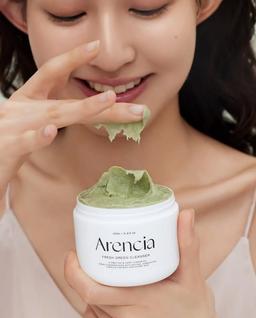 Arencia Fresh Green Rice Mochi Cleanser 120g  view 3