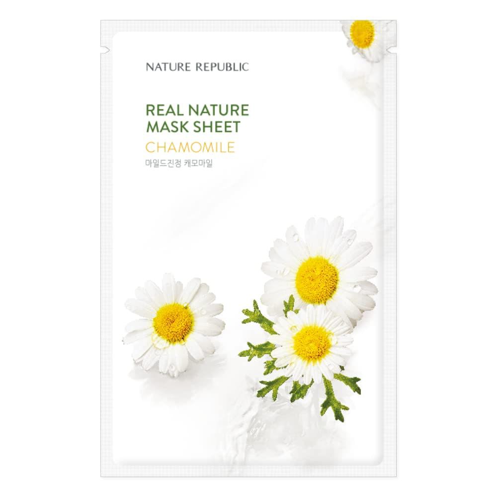 Nature Republic Real Nature Chamomile Mask Sheet 23ml